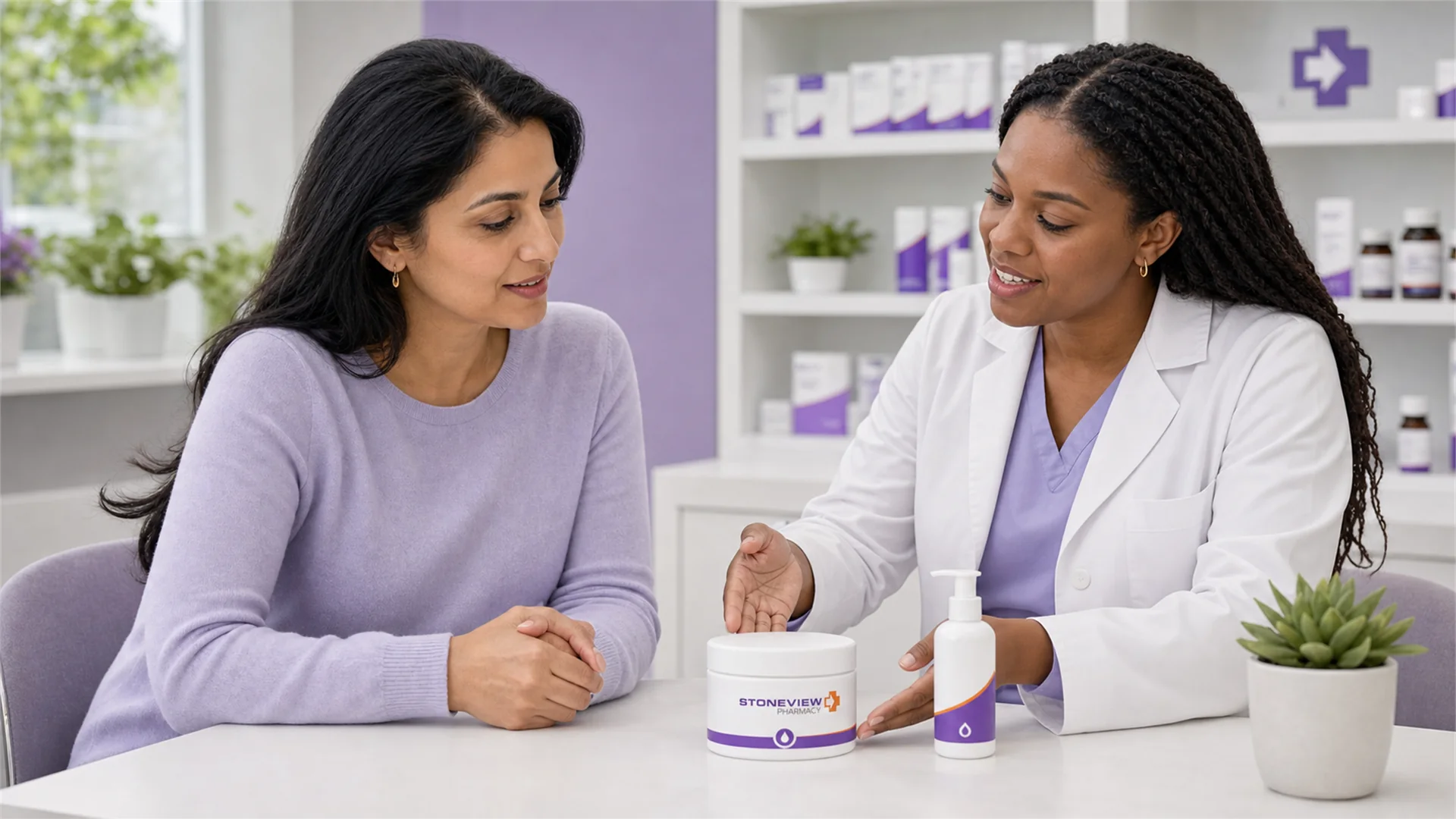 Dermatology compounding consultation for custom skin formulations