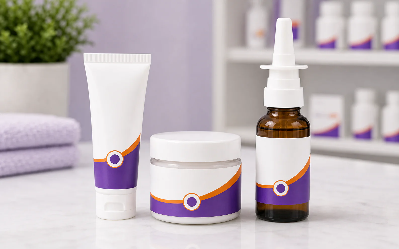 Nasal ointment and gel products for dryness support