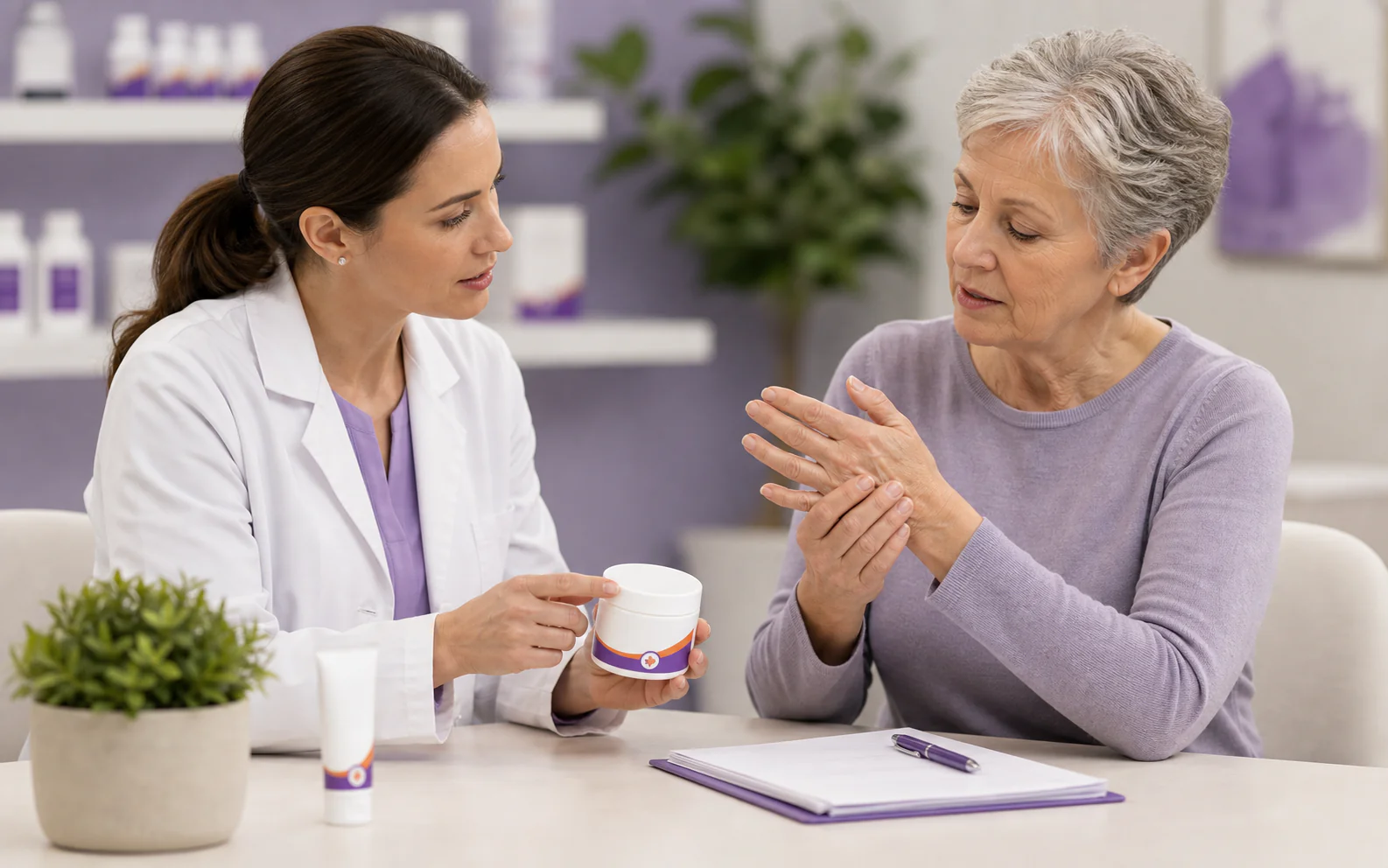 Topical support for arthritis and joint stiffness
