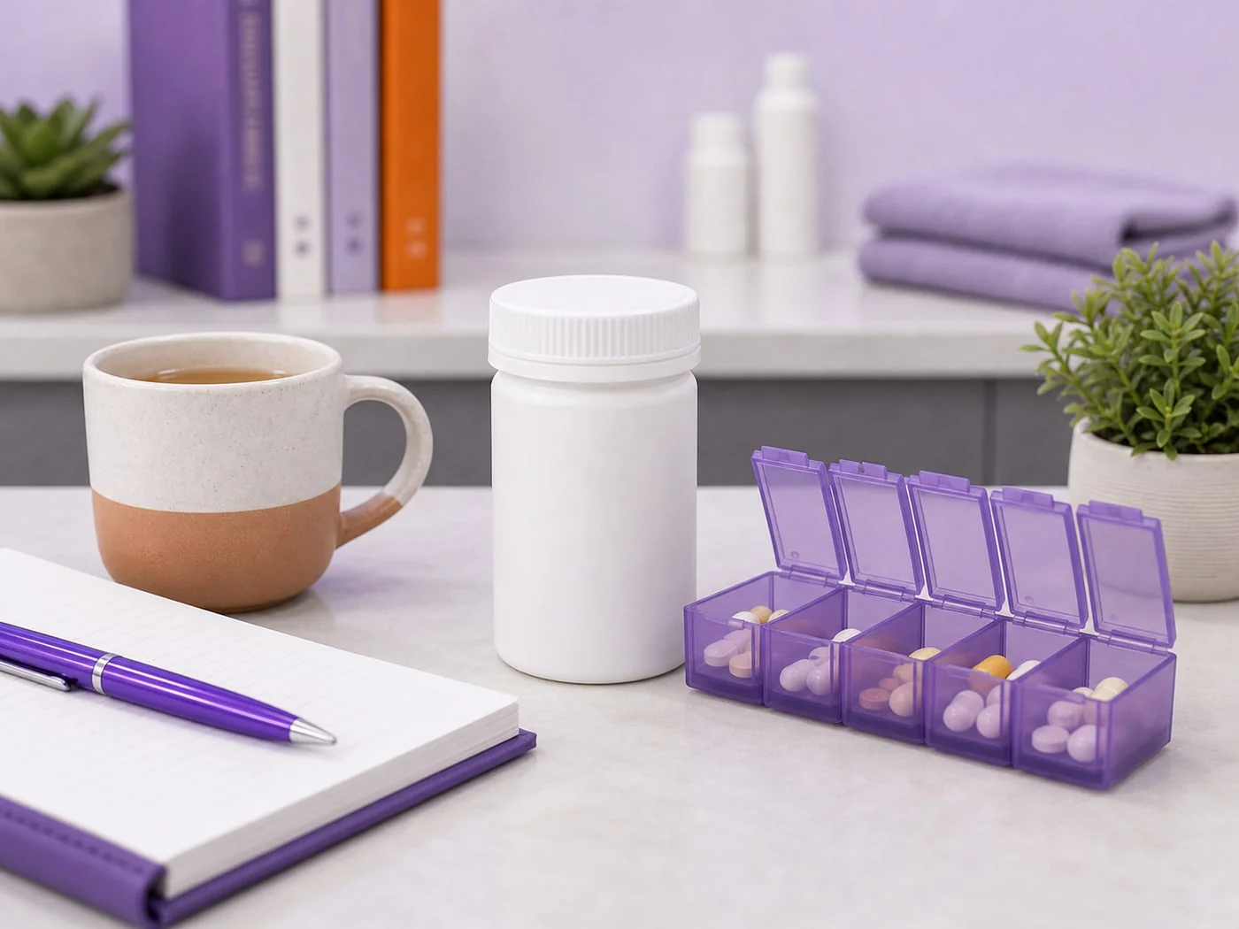 Mental health medication support and adherence packaging